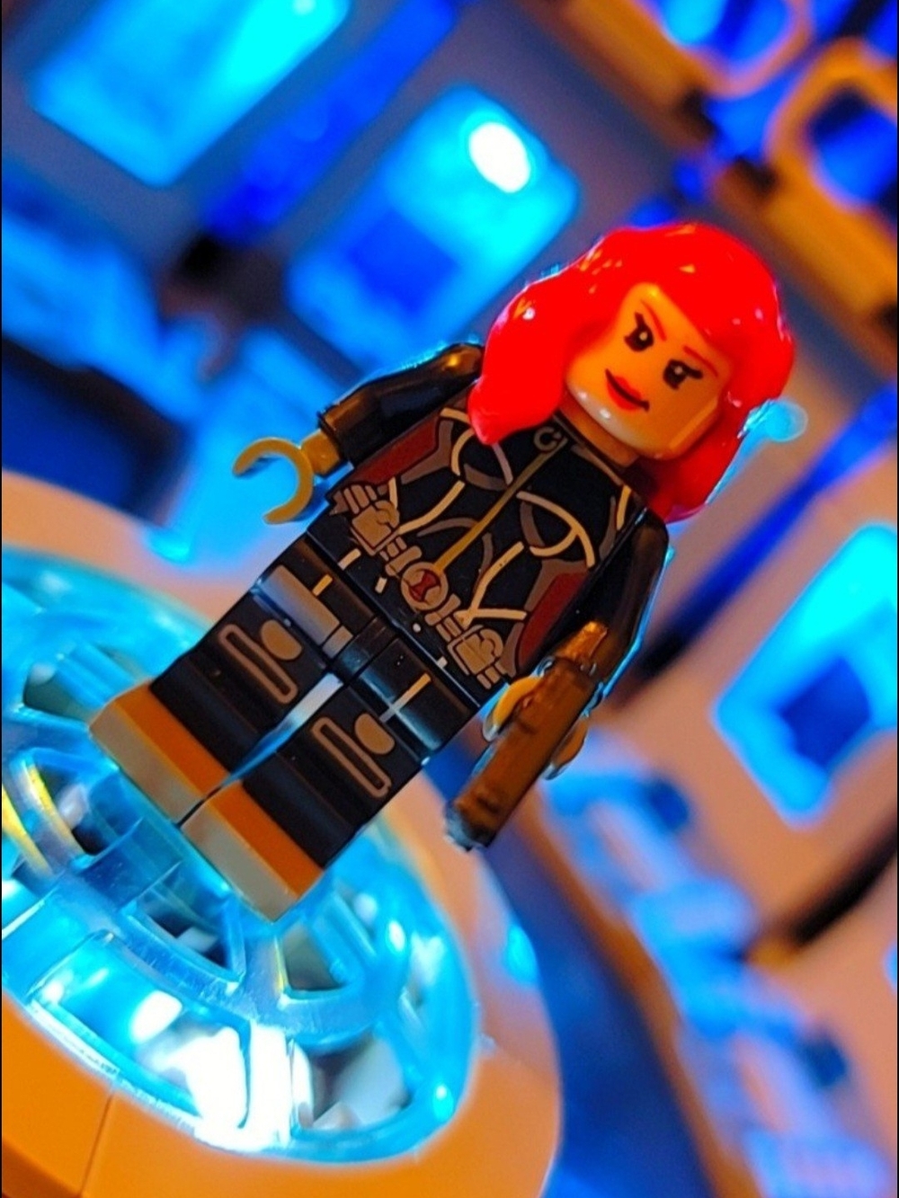 Black Widow Minifigure Lego Compatible